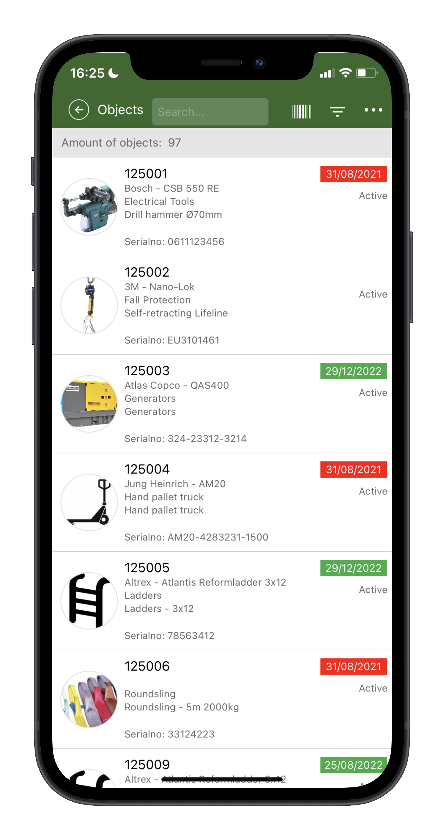 Centix Mobile Object overview