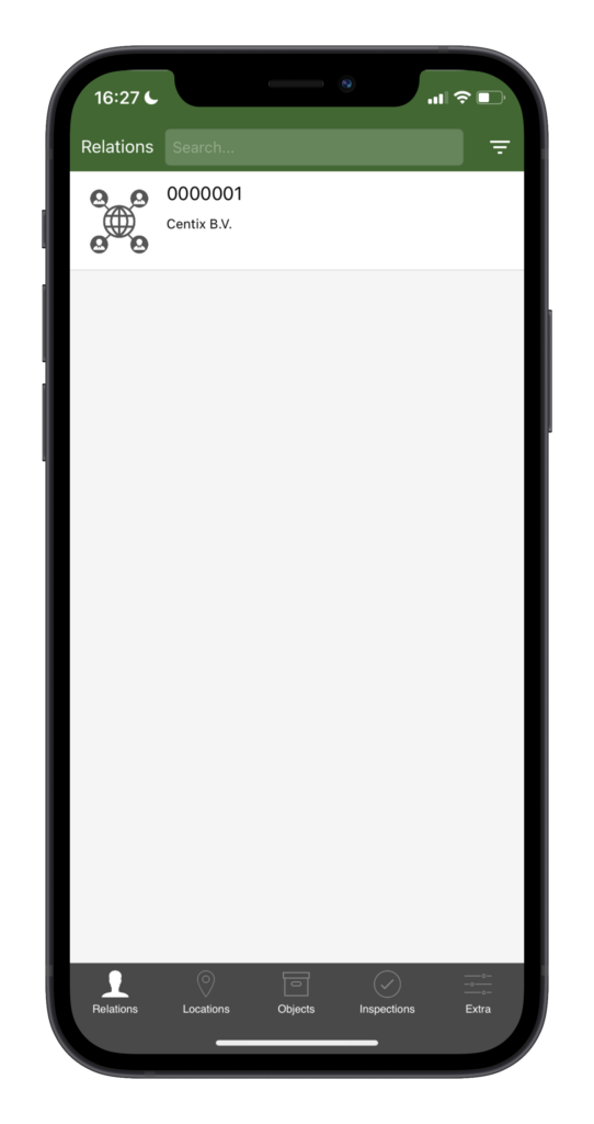 Centix Mobile Relation overview